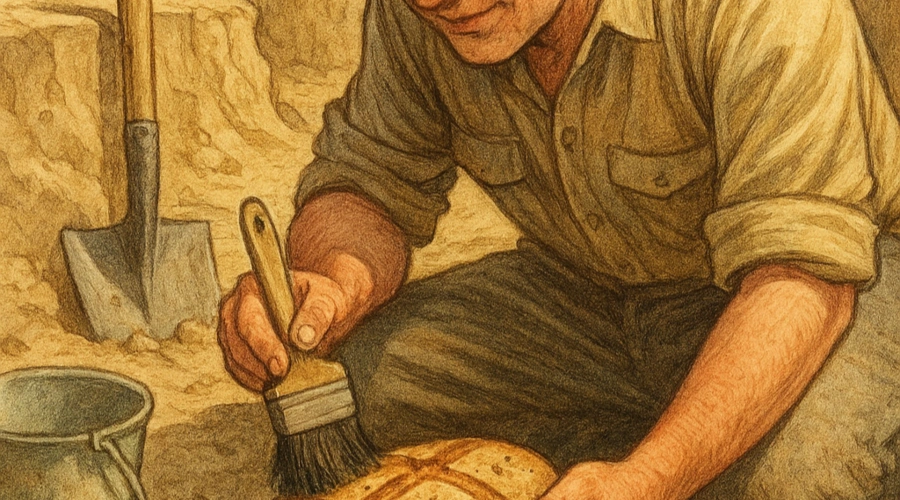 Arkeolog Temukan Roti Berusia 1.200 Tahun Bergambar Yesus Kristus, Berikut Bacaan Doa